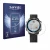 Vorderseite einer Produktverpackung mit dem Markenlogo Savvies. Daneben ist das Gerät Garmin Forerunner 645 mit dem zugehörige