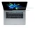 Abbildung des Geräts Apple MacBook Pro 15" 2017 (NUR Touch Bar) mit einer Vielzahl des Displayschutzes.