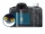 Abbildung des Geräts Canon EOS R5 mit einer Vielzahl des Displayschutzes.