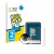 Vorderseite einer Produktverpackung mit dem Markenlogo BROTECT. Daneben ist das Gerät Ledger Flex mit dem zugehörigen Displays