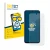 Vorderseite einer Produktverpackung mit dem Markenlogo BROTECT. Daneben ist das Gerät Samsung Galaxy A54 5G (case-friendly) mi