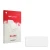 Vorderseite einer Produktverpackung mit dem Markenlogo upscreen. Daneben ist der zugehörige Displayschutz.