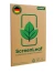 Vorderseite einer Produktverpackung mit dem Markenlogo ScreenLeaf