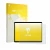 Vorderseite einer Produktverpackung mit dem Markenlogo upscreen. Daneben ist das Gerät Microsoft Surface Pro 13 2026 mit dem z