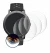 Abbildung des Geräts Withings Steel HR Sport (40 mm) mit einer Vielzahl des Displayschutzes.