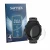 Vorderseite einer Produktverpackung mit dem Markenlogo Savvies. Daneben ist das Gerät Garmin Forerunner 170 mit dem zugehörige