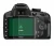 Abbildung des Geräts Nikon D3200 mit einer Vielzahl des Displayschutzes.
