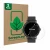 Vorderseite einer Produktverpackung mit dem Markenlogo ScreenLeaf. Daneben ist das Gerät Kreisrunde Displays (ø: 36 mm) mit de