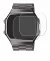 Abbildung des Geräts Casio A168WEGG-1BEF mit einer Vielzahl des Displayschutzes.