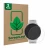 Vorderseite einer Produktverpackung mit dem Markenlogo ScreenLeaf. Daneben ist das Gerät Garmin Forerunner 55 mit dem zugehöri