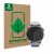 Vorderseite einer Produktverpackung mit dem Markenlogo ScreenLeaf. Daneben ist das Gerät Garmin Fenix 7S (42 mm) mit dem zugeh