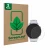 Vorderseite einer Produktverpackung mit dem Markenlogo ScreenLeaf. Daneben ist das Gerät Garmin Forerunner 955 mit dem zugehör
