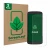 Vorderseite einer Produktverpackung mit dem Markenlogo ScreenLeaf. Daneben ist das Gerät Zebra TC22 mit dem zugehörigen Displa