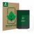 Vorderseite einer Produktverpackung mit dem Markenlogo ScreenLeaf. Daneben ist das Gerät Vivlio Light HD mit dem zugehörigen D