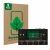 Vorderseite einer Produktverpackung mit dem Markenlogo ScreenLeaf. Daneben ist das Gerät Headrush Core mit dem zugehörigen Dis