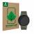 Vorderseite einer Produktverpackung mit dem Markenlogo ScreenLeaf. Daneben ist das Gerät Samsung Galaxy Watch 7 (44 mm) mit de