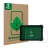 Vorderseite einer Produktverpackung mit dem Markenlogo ScreenLeaf. Daneben ist das Gerät Topicon MDT865 mit dem zugehörigen Di