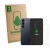 Vorderseite einer Produktverpackung mit dem Markenlogo ScreenLeaf. Daneben ist das Gerät Samsung Galaxy S25 (Display+Kamera) m