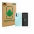 Vorderseite einer Produktverpackung mit dem Markenlogo ScreenLeaf. Daneben ist das Gerät Infinix Smart 9 (Display+Kamera) mit 