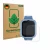 Vorderseite einer Produktverpackung mit dem Markenlogo ScreenLeaf. Daneben ist das Gerät TCL Movetime MT48 mit dem zugehörigen