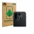 Vorderseite einer Produktverpackung mit dem Markenlogo ScreenLeaf. Daneben ist das Gerät OnePlus 15 (NUR Kameraschutz) mit dem