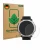 Vorderseite einer Produktverpackung mit dem Markenlogo ScreenLeaf. Daneben ist das Gerät Huami Amazfit T-Rex Ultra 2 mit dem z