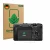 Vorderseite einer Produktverpackung mit dem Markenlogo ScreenLeaf. Daneben ist das Gerät Sony FX3A (ILME‑FX3A) mit dem zugehör