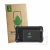 Vorderseite einer Produktverpackung mit dem Markenlogo ScreenLeaf. Daneben ist das Gerät Hugerock X72 mit dem zugehörigen Disp
