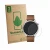Vorderseite einer Produktverpackung mit dem Markenlogo ScreenLeaf. Daneben ist das Gerät Honor Watch 6 mit dem zugehörigen Dis