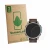 Vorderseite einer Produktverpackung mit dem Markenlogo ScreenLeaf. Daneben ist das Gerät Garmin D2 Mach 2 (47 mm) mit dem zuge